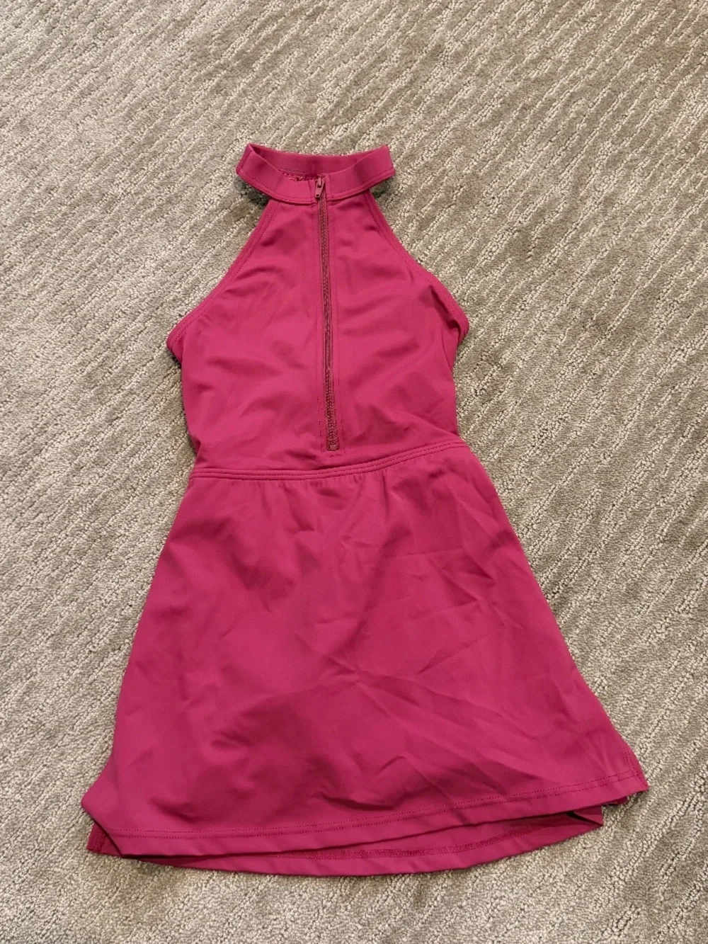 Balera Twistback Built-in Biketard Dress 15782 Size MC (Medium Child)